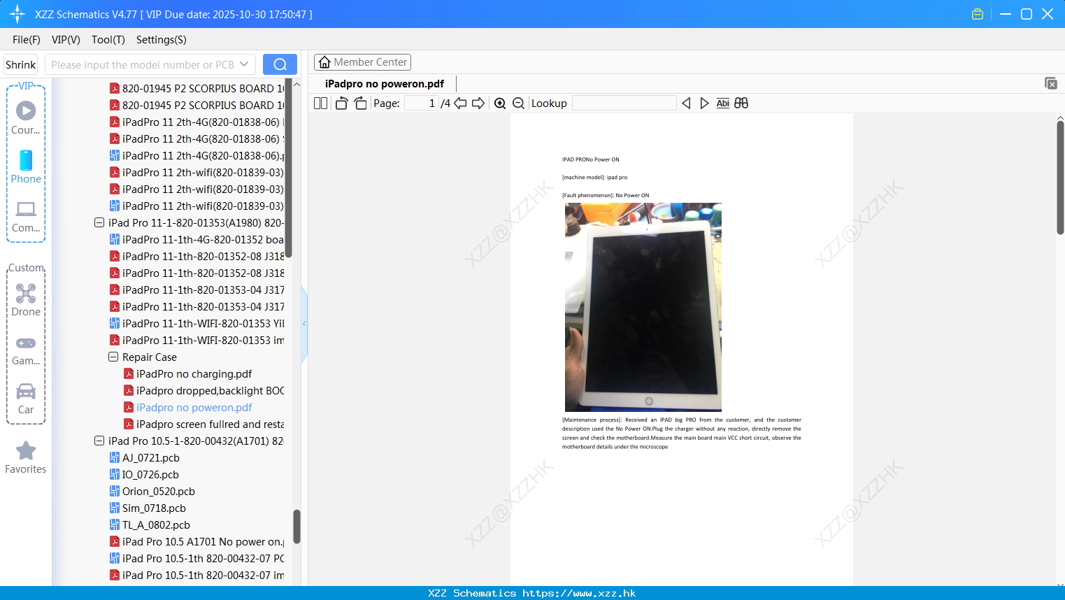 IPadpro No Poweron